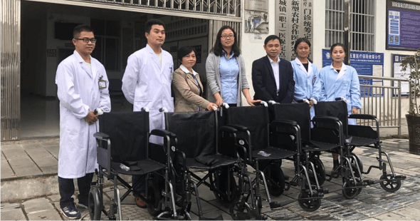 英科再生为医疗机构捐赠轮椅，践行企业社会责任
