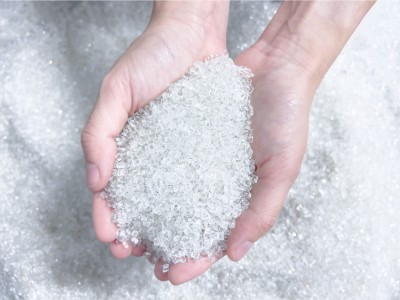 recycled fiber-grade PET pellets