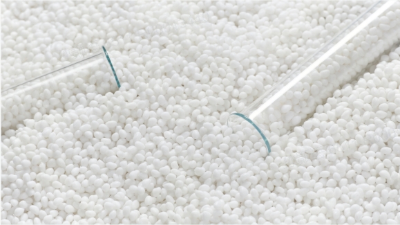 recycled food-grade PET pellets