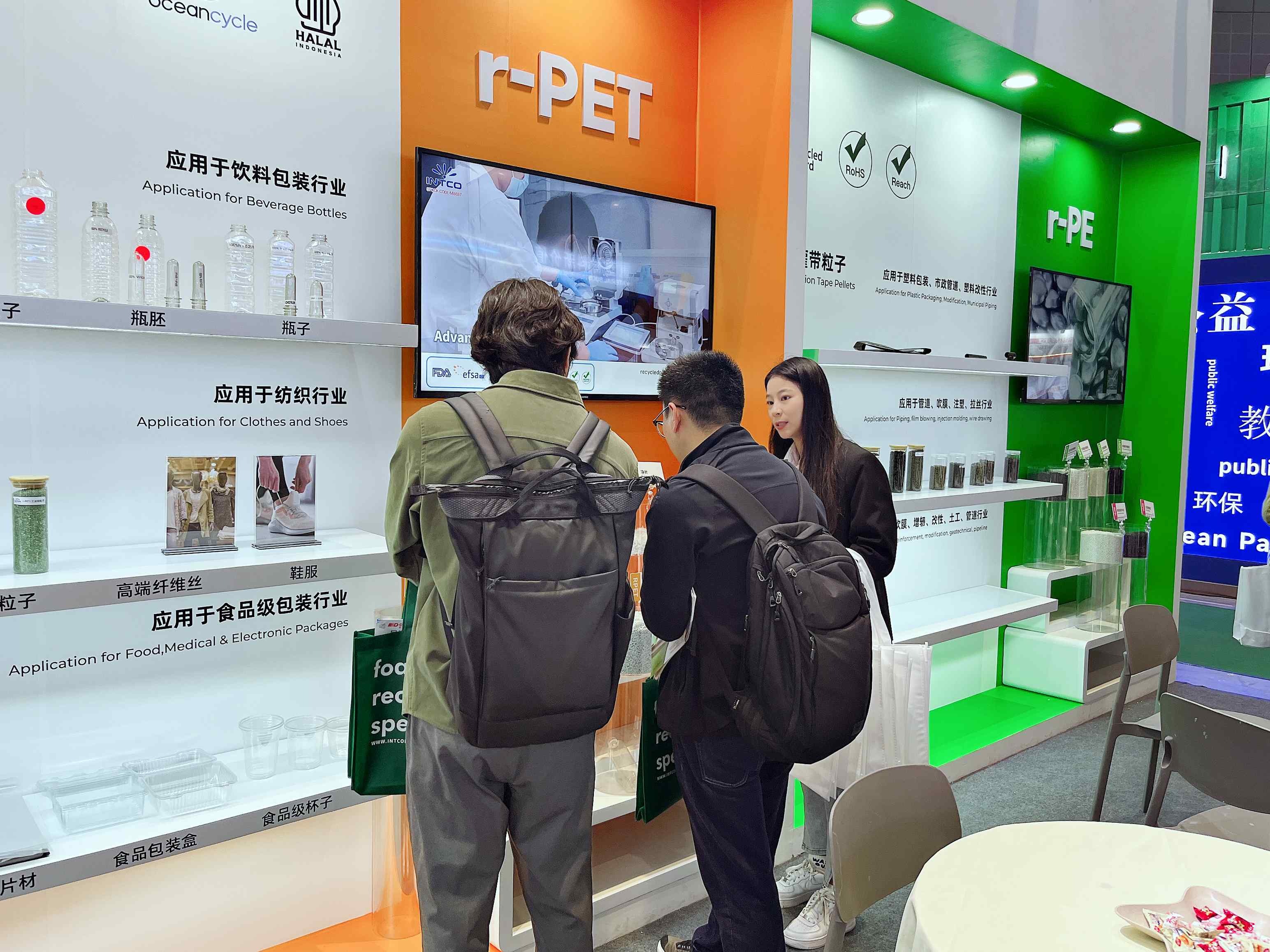 Yingke appeared at the Chinaplas 2024 exhibition, and the booth continued to be popular