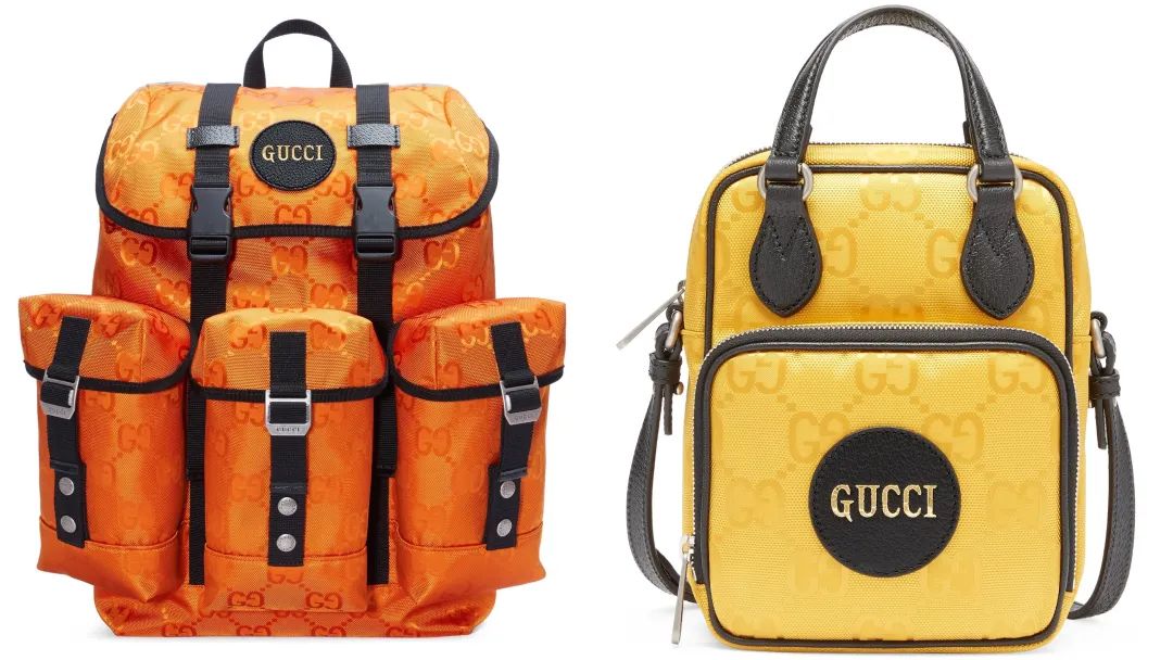 GUCCI 推出品牌旗下首个可持续系列「Off The Grid」，其手工编织的尼龙纱线就是通过从海洋中收集的废弃塑料来提取而成的。