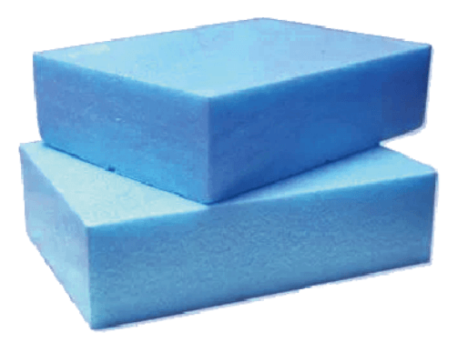 blue XPS extruded polystyrene foam board