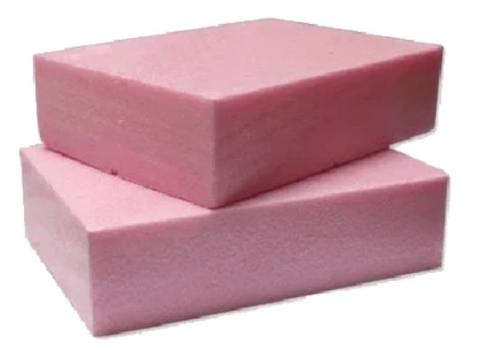 pink polystyrene XPS foam board for wall and roof insulation