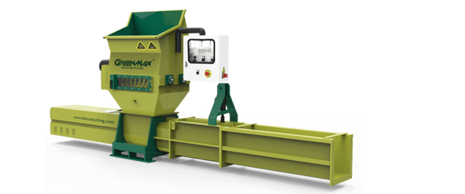 GreenMax styrofoam compactor/densifier